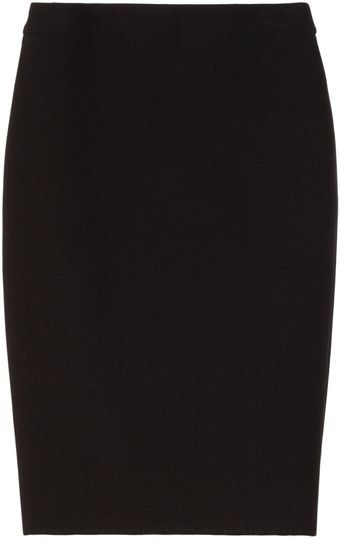 Lanvin Stretch Ponte Pencil Skirt - Lyst