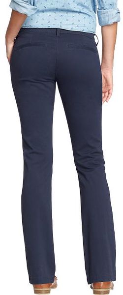 Old Navy The Diva Everyday Bootcut Khakis in Blue (classic navy)