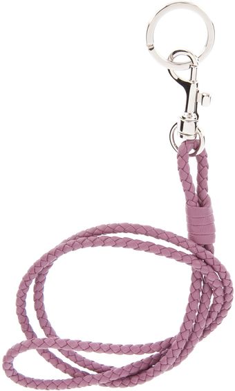 Bottega Veneta Braided Loop Key Ring - Lyst
