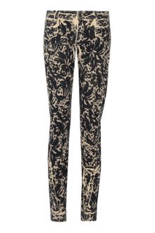 Dolce & Gabbana Cropped Low Rise Skinny Jeans - Lyst