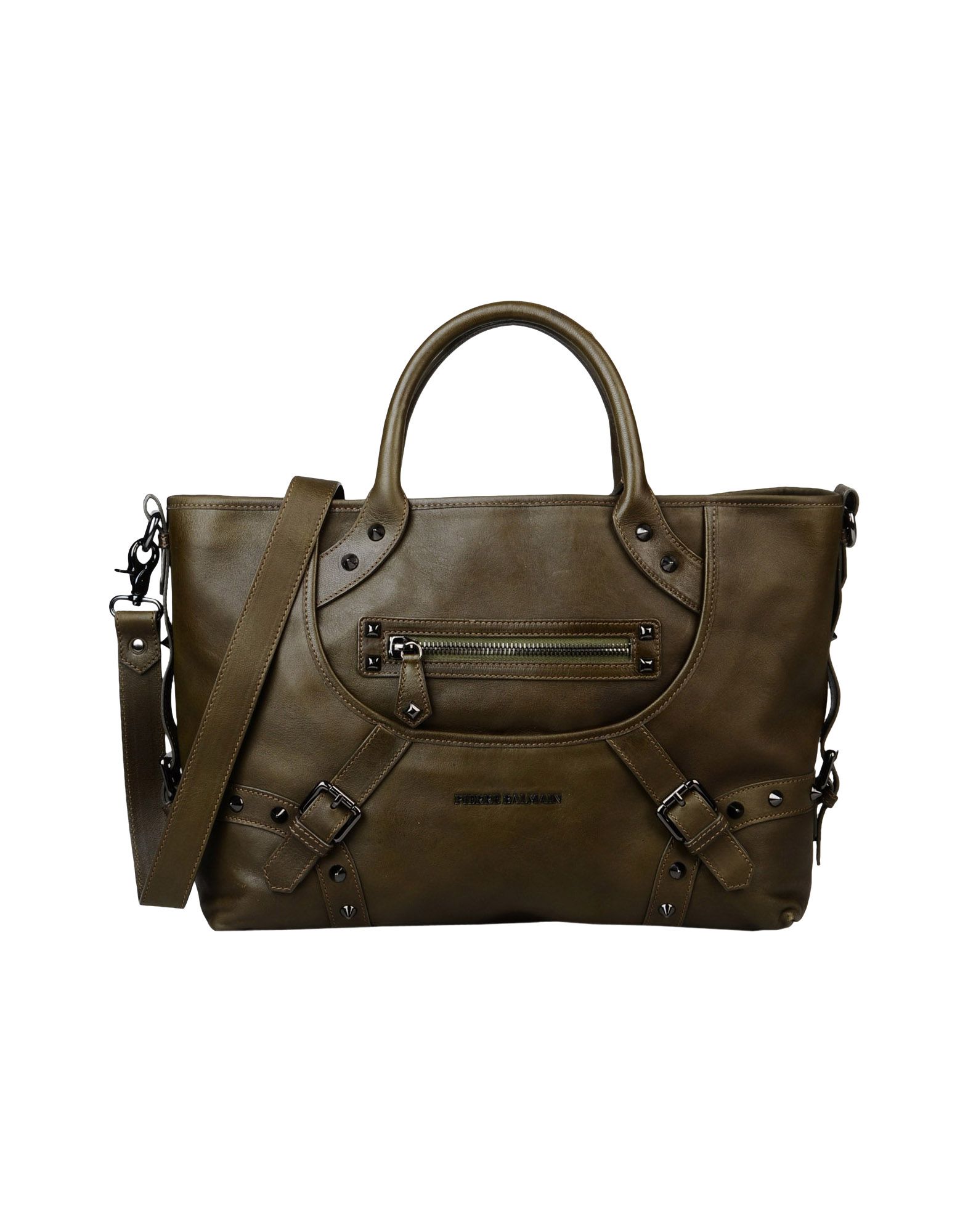 balmain green bag