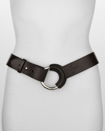 Ralph Lauren Ring Pullback Belt Tan - Lyst