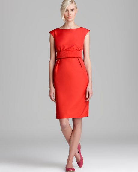 Weekend By Maxmara Dress Adito in Red (orange) | Lyst