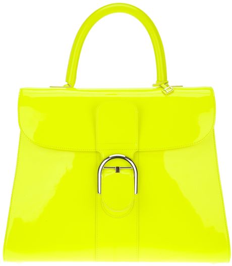 yellow orange purse