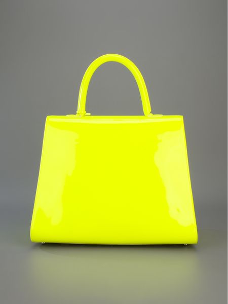 yellow orange purse