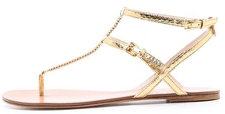 kors jedda snake sandals michael gold