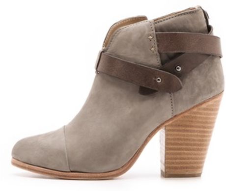 rag and bone gray booties