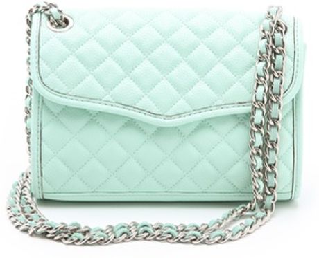 Rebecca Minkoff Quilt Mini Affair Bag in Green