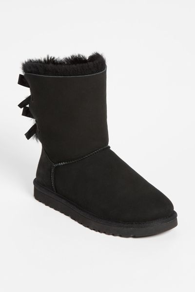 black ugg bailey bow boots