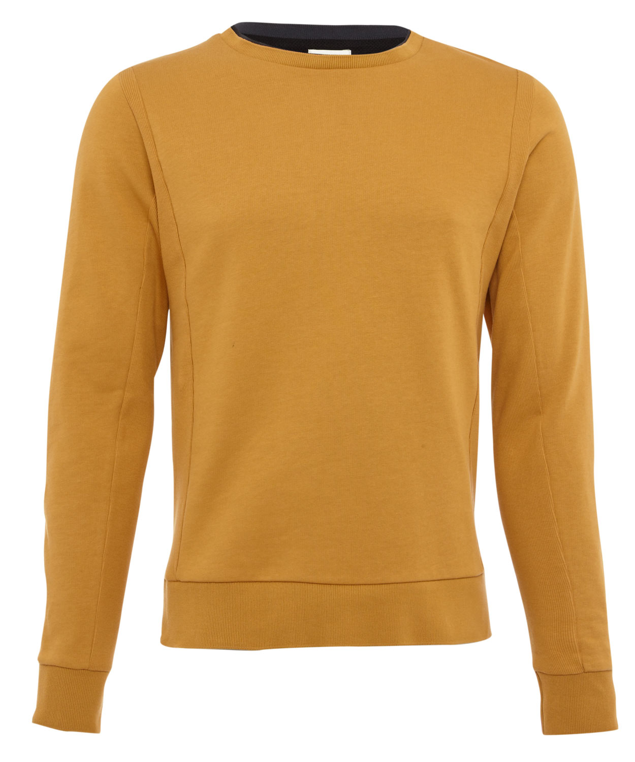 mustard yellow sweat shirt