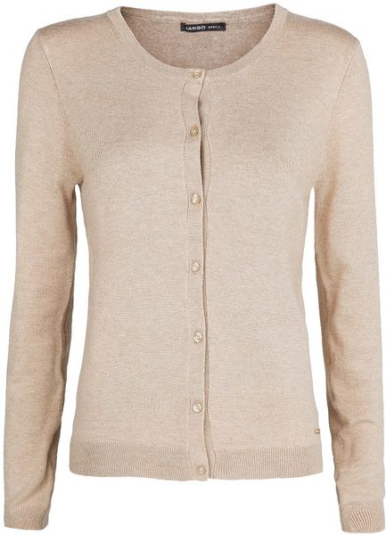 mango basics cardigan