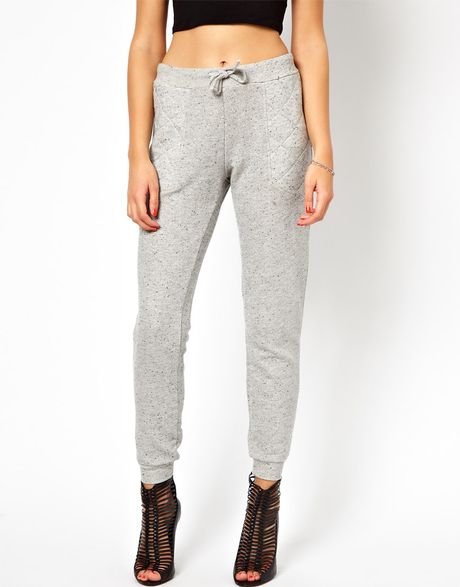 river island grey joggers