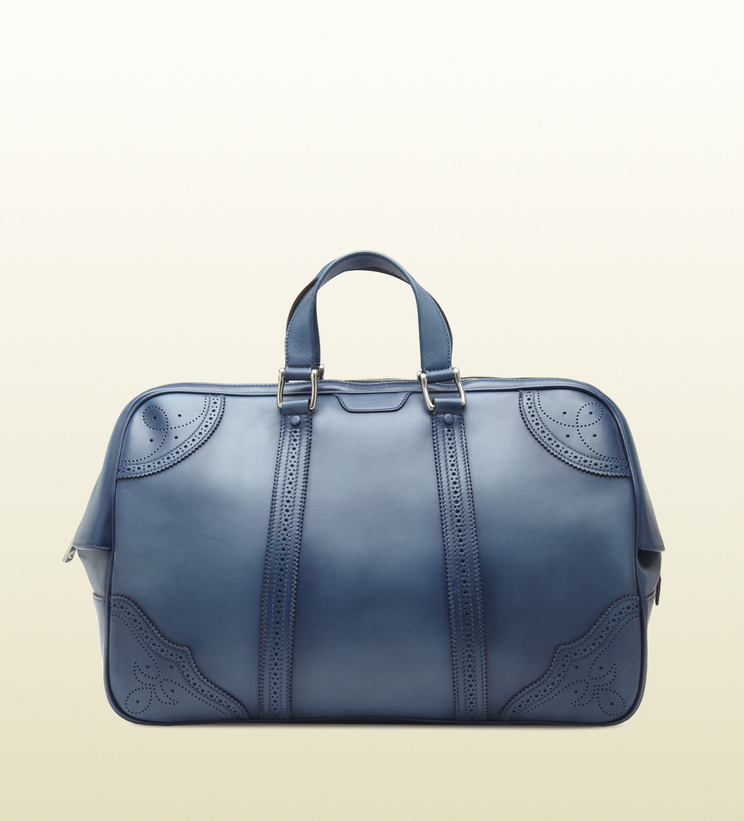 gucci duffle bag blue