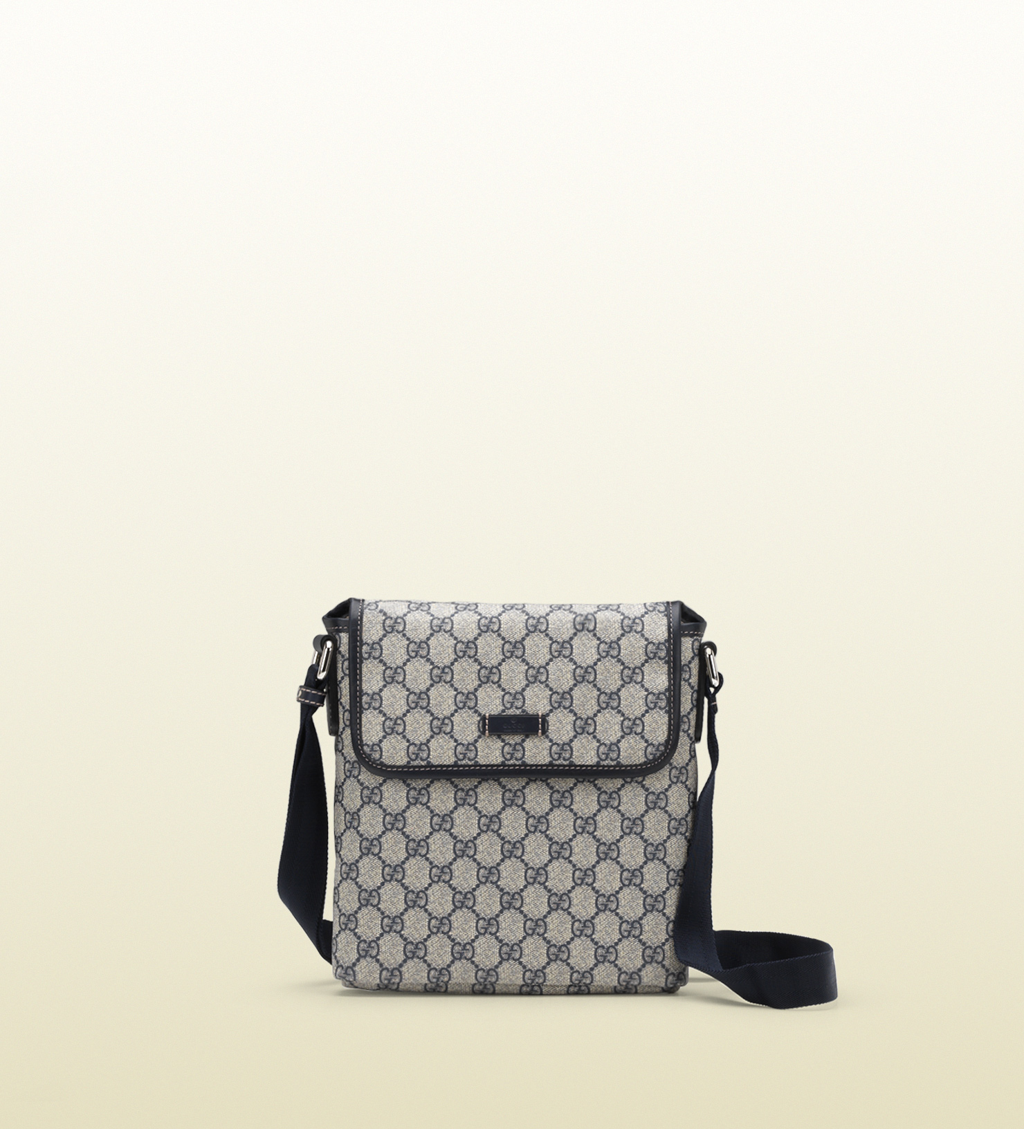 Gucci Small Messenger Bag in Silver for Men (nickel) | Lyst