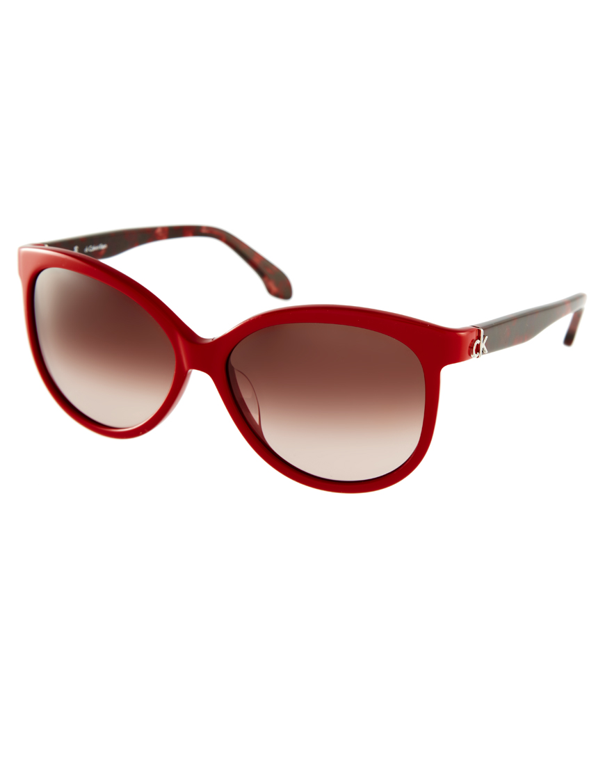 calvin klein cat eye sunglasses