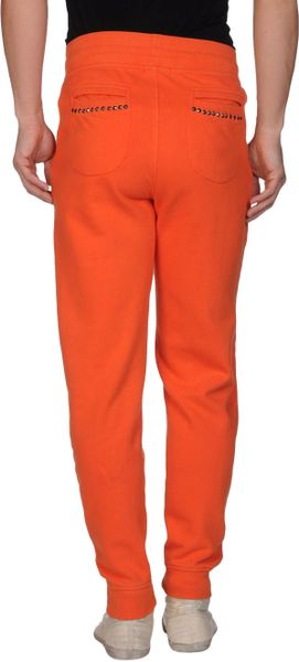 orange sweatpants for men