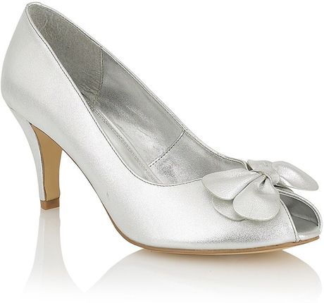 Lotus Jenerva Formal Shoes in Silver | Lyst