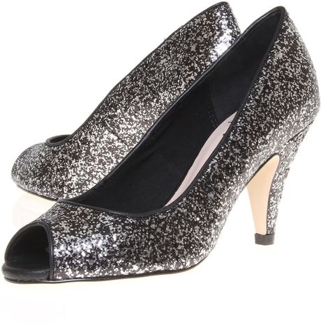 miss kg black court shoes