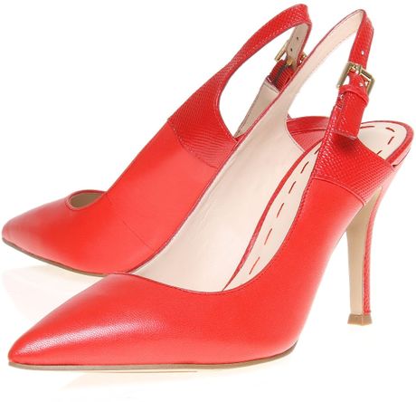 Nine West Foe Court Shoes in Red | Lyst