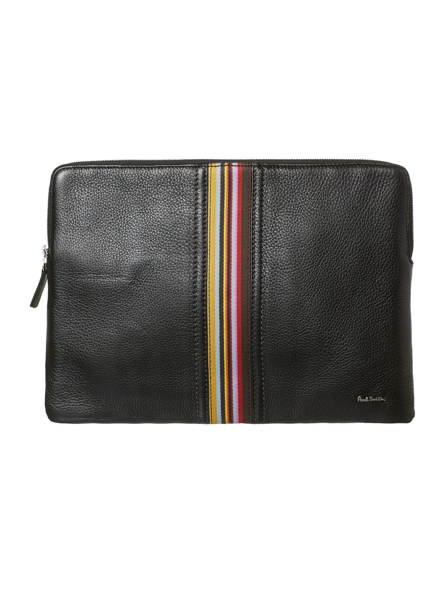 Paul Smith Leather Webbing Laptop Case 13 In Black For Men | Lyst