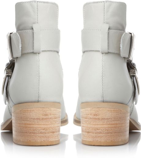 steve madden sacha buckle strap boot