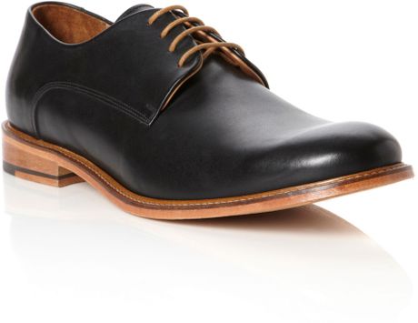ted baker black leather shoes