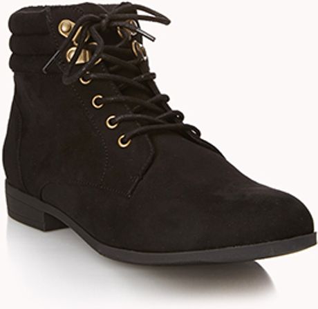 ankle boots forever 21 boots forever 21 black laceup ankle booties ...