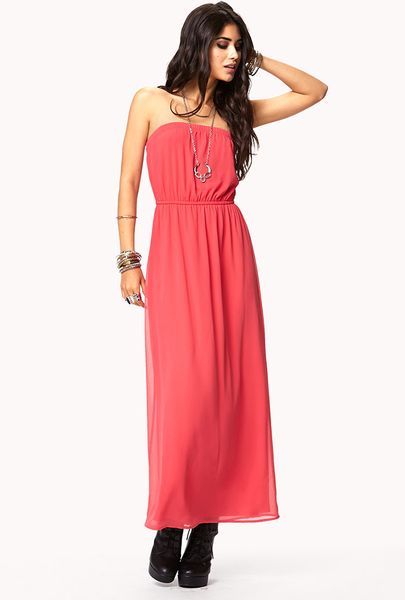 forever new strapless dress