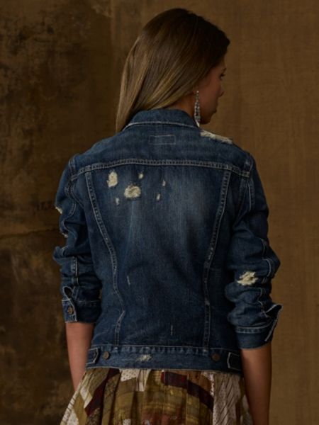 ripped trucker jacket