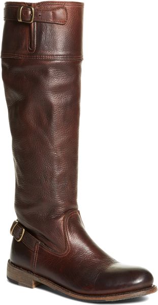 flat long boot