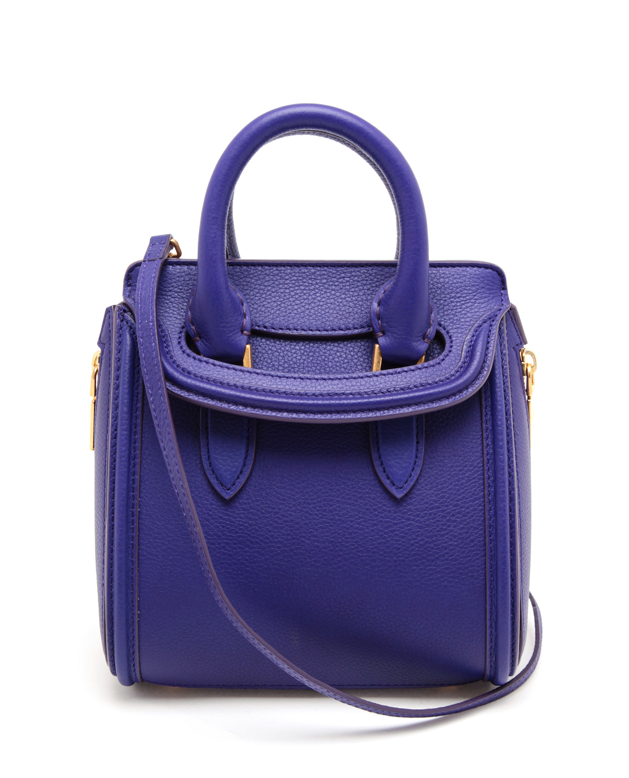 alexander mcqueen blue bag