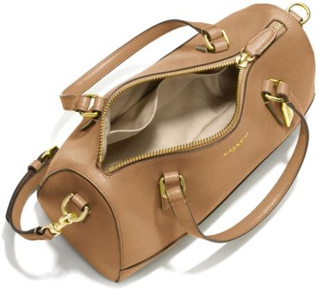 coach saffiano satchel