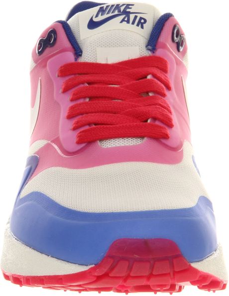 pink and blue nike air max
