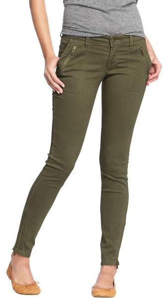 Old Navy The Rockstar Zippocket Pants in Green (Alpine Tundra) | Lyst