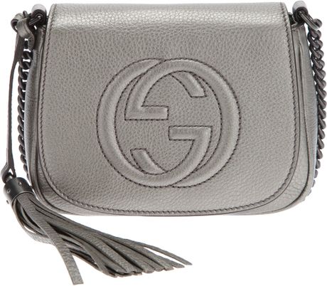 gucci grey soho bag