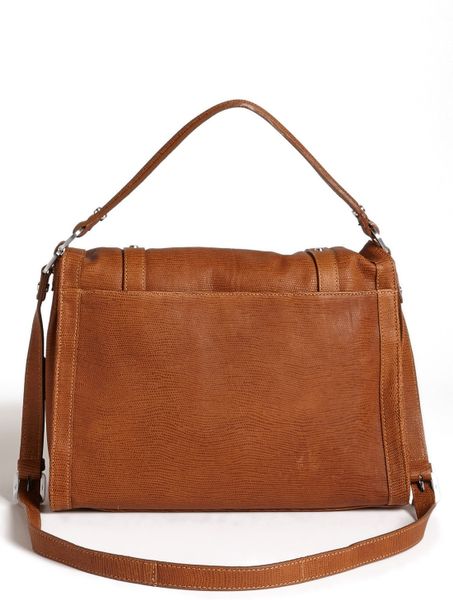 Longchamp Sport Leather Crossbody Bag in Brown (Cognac)