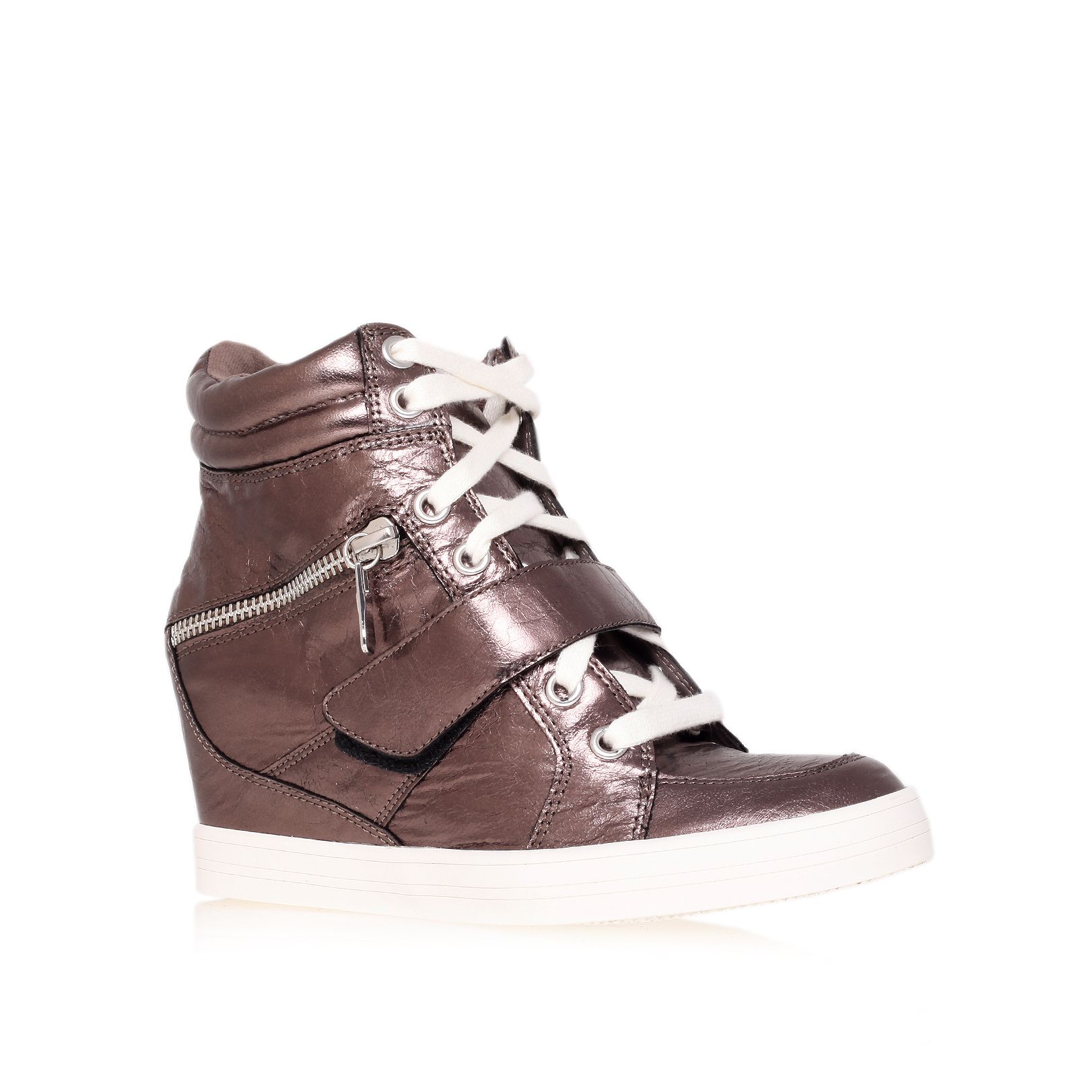 Carvela Kurt Geiger Larry Trainer Shoes in Gray (Grey) Lyst