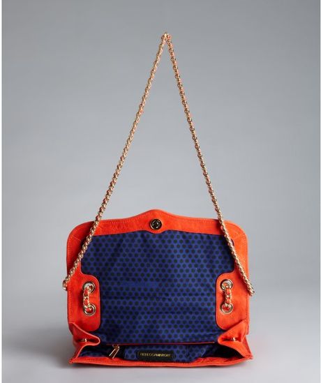 rebecca minkoff orange bag