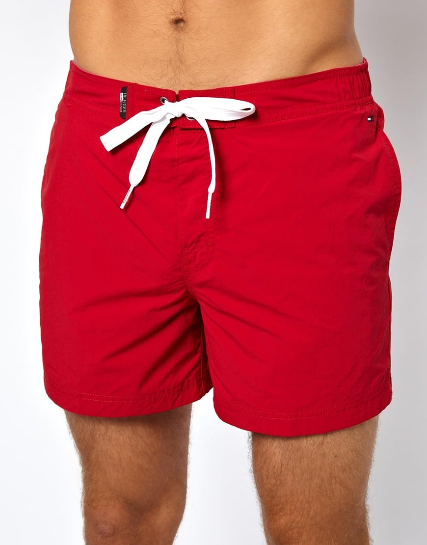 hilfiger fleece shorts