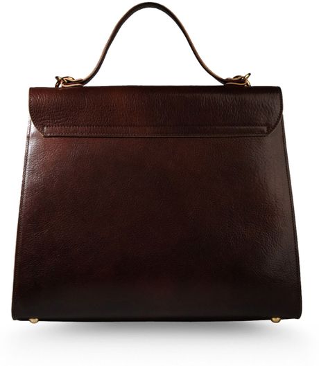 marni brown leather bag