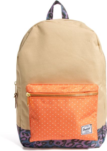herschel classic backpack beige