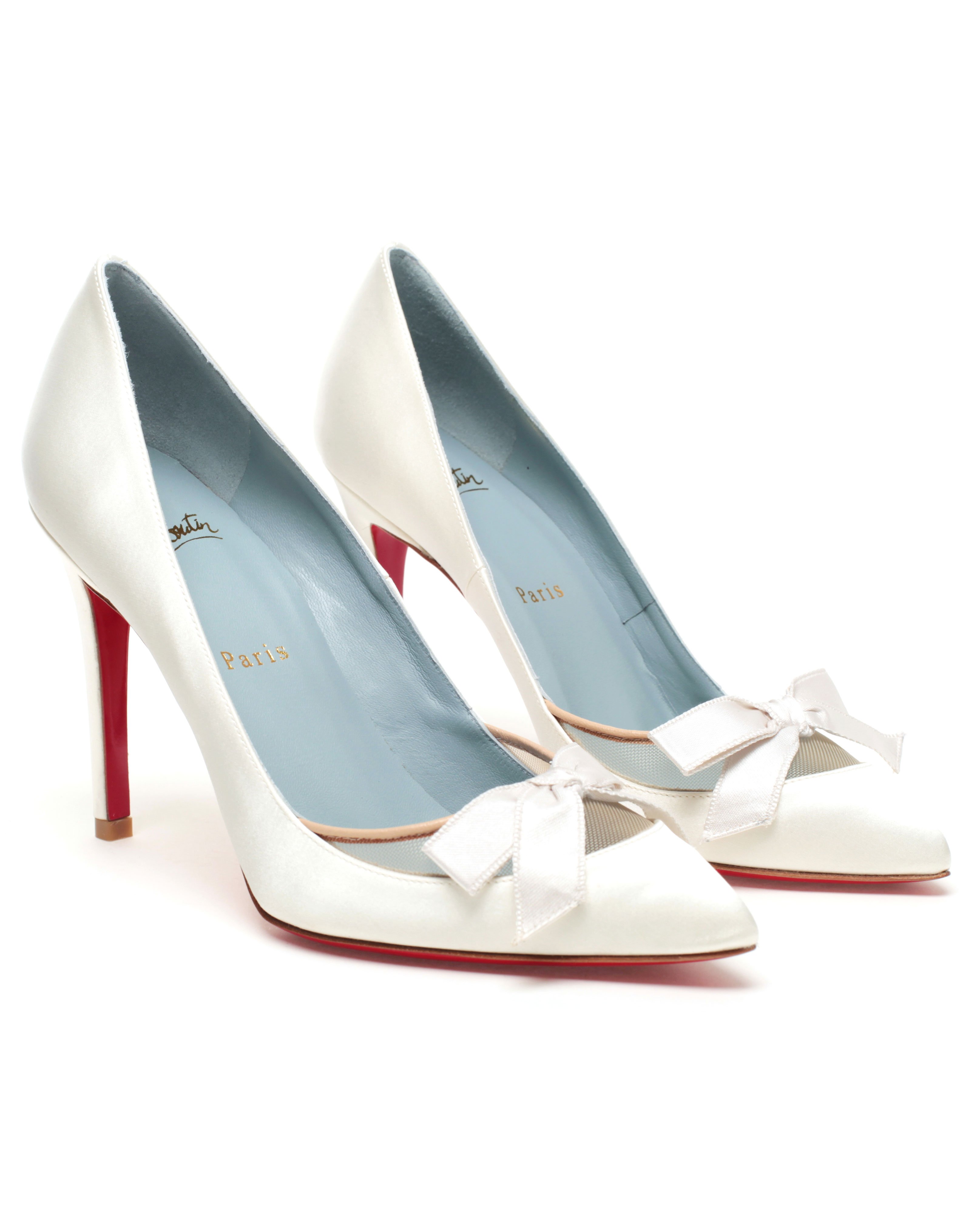 louboutin wedding shoes ebay