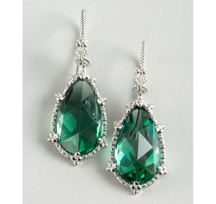 Judith Ripka Turquoise Doublet and White Sapphire Calypso ...