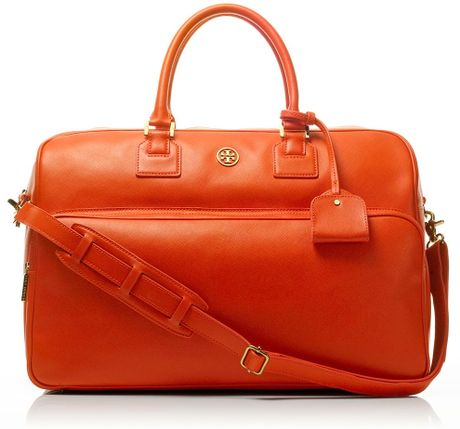 tory burch robinson orange