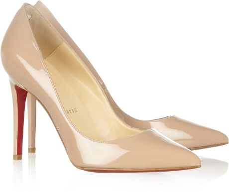 louboutin pigalle beige
