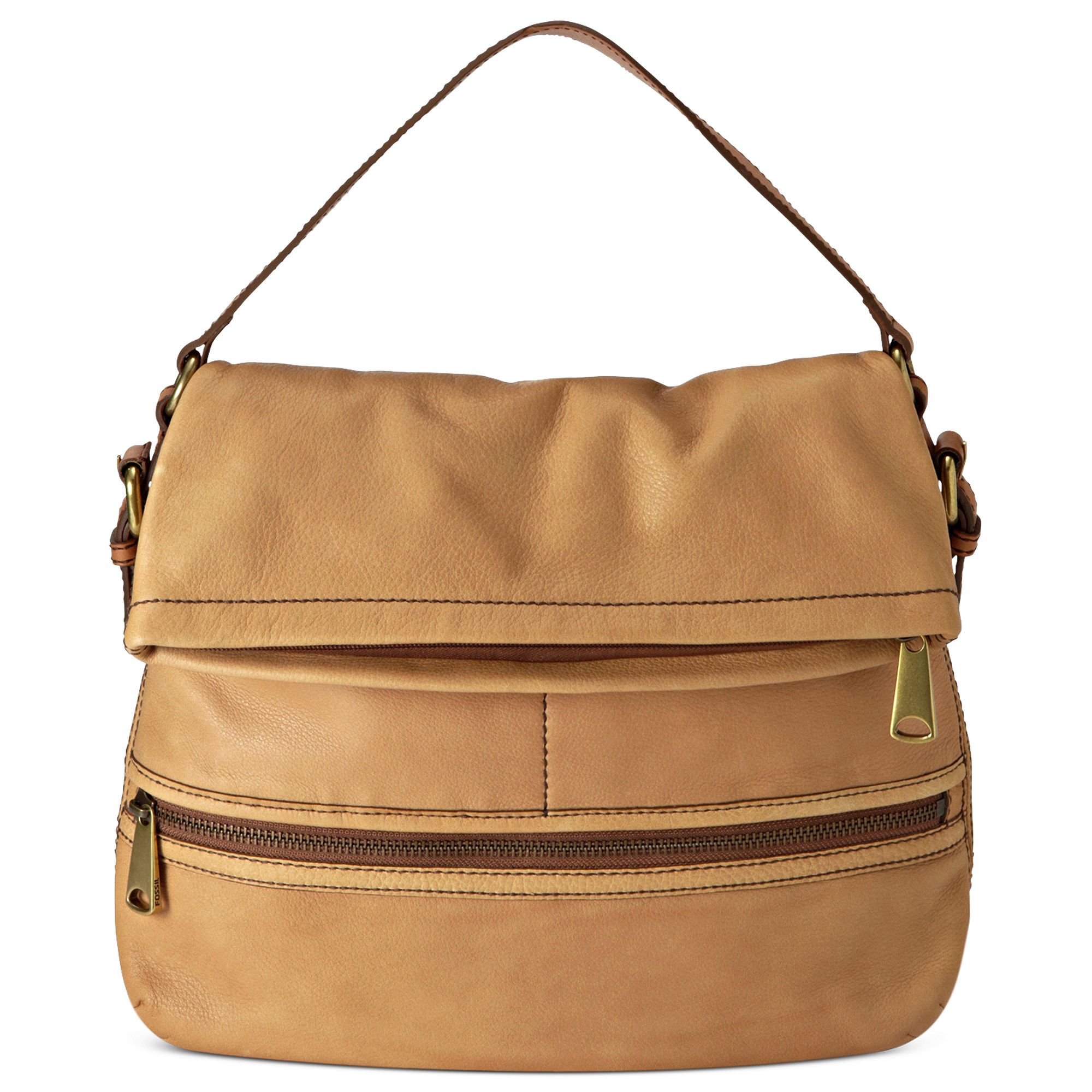 fossil yellow bag