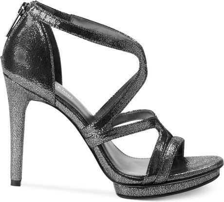 gunmetal color evening shoes