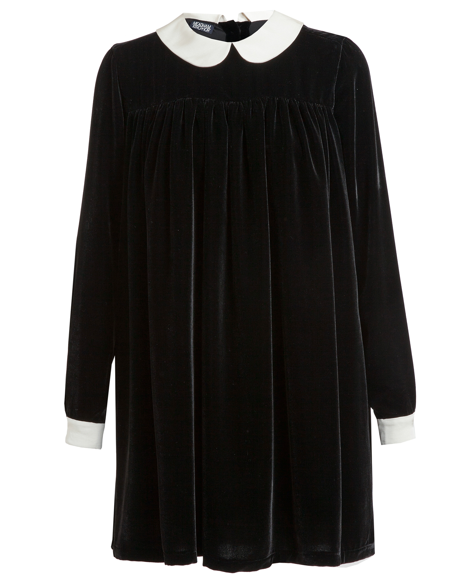 Meadham Kirchhoff Velvet Babydoll Dress in Black Lyst
