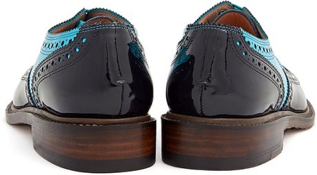 filmf brogues clergerie patent robert block colour leather