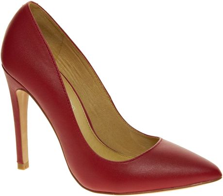 Aldo Frited Red Court Shoes in Red | Lyst